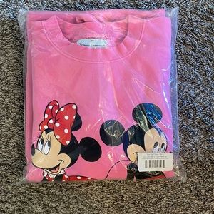 Stoney Clover Lane Mickey Mouse and Minnie Mouse Sweatshirt. Size S/M. NWT.